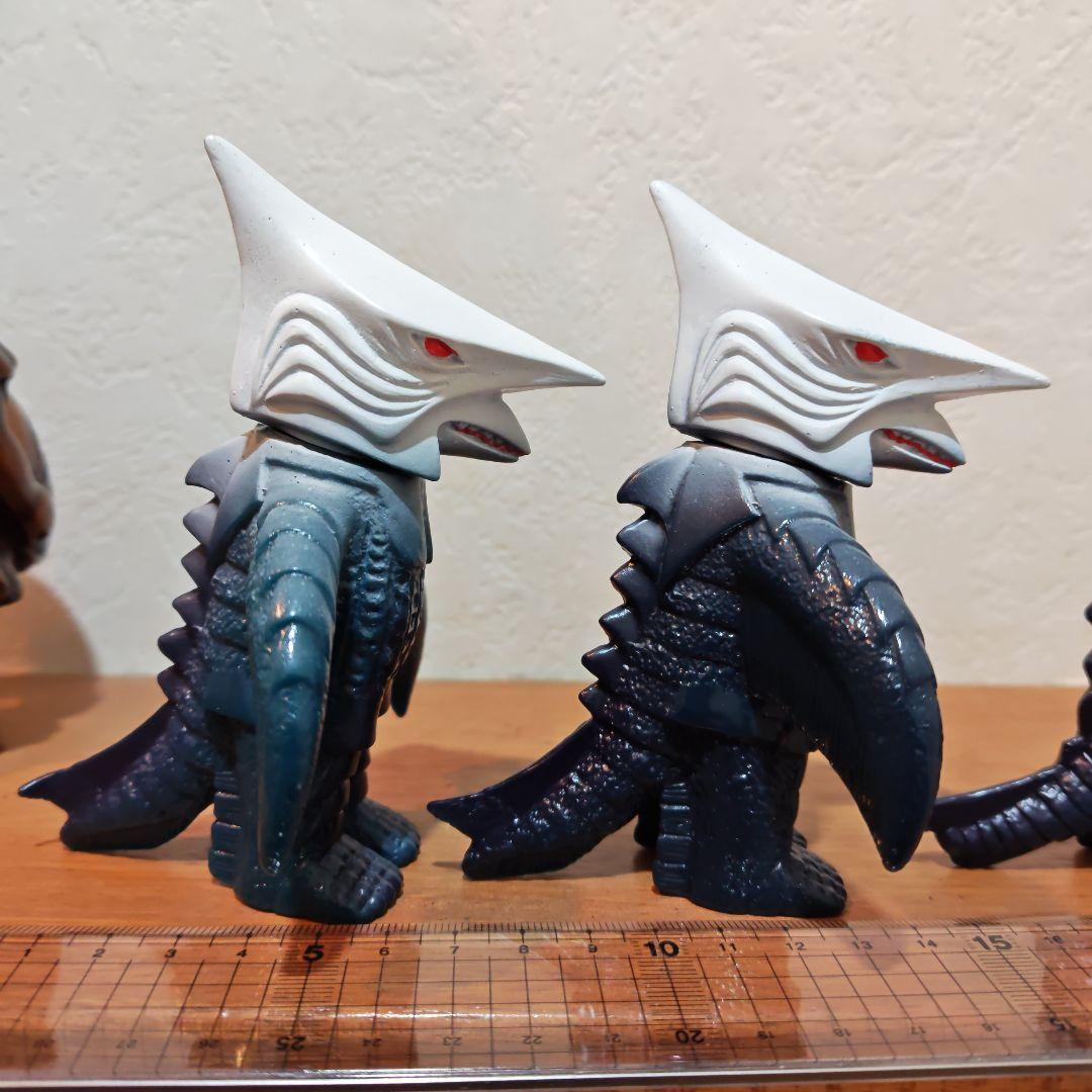 【ジグラDXミドル・ミニ４体セット】怪獣愛蔵組 ☆ガメラ☆ 希少怪獣ソフビ©大映