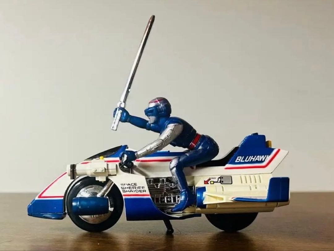 宇宙刑事 シャイダー ポピニカ シリーズ 超次元マシン ブルホーク 超合金