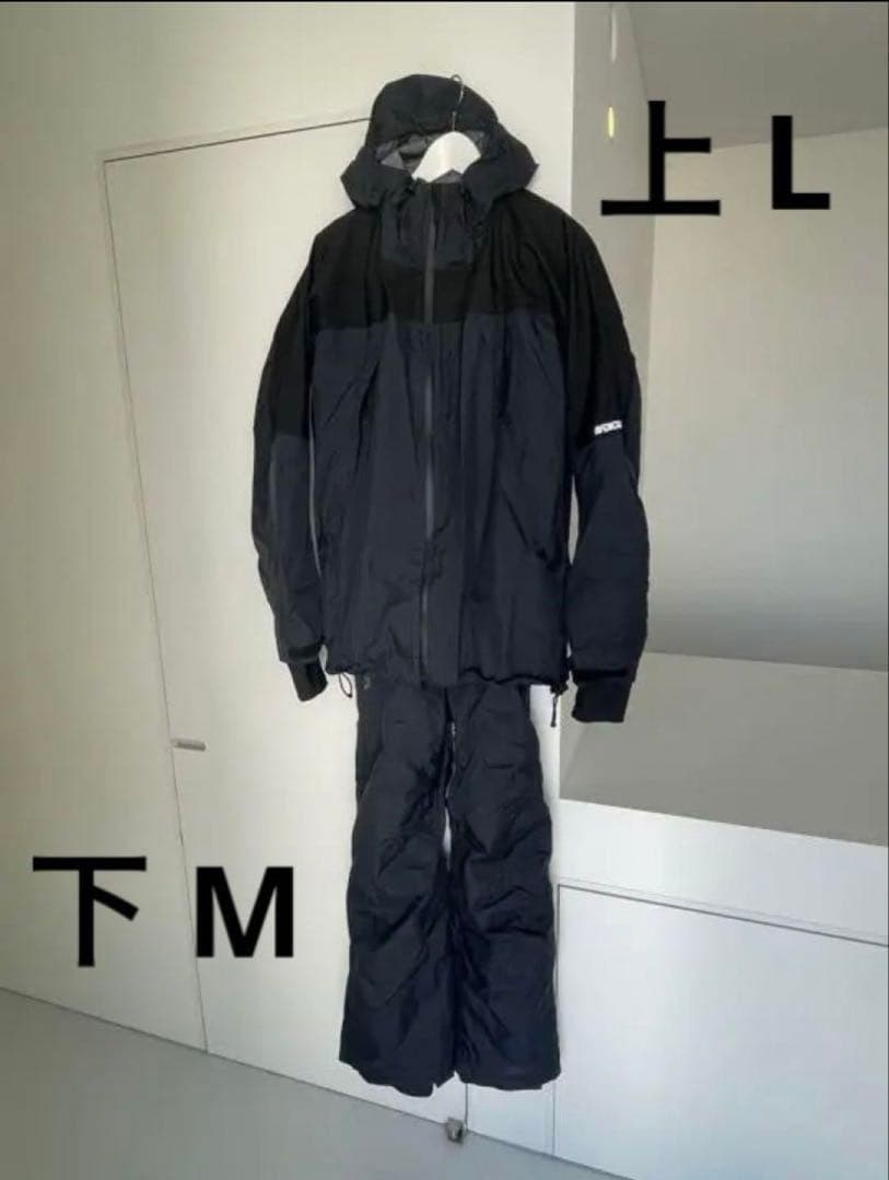 美品　AFDICEGEAR スノーボード　ウェア 上下セット　ビブパンツ