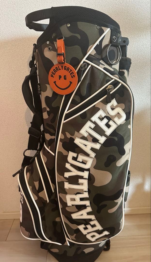 パーリーゲイツ迷彩柄キャディバッグです☆