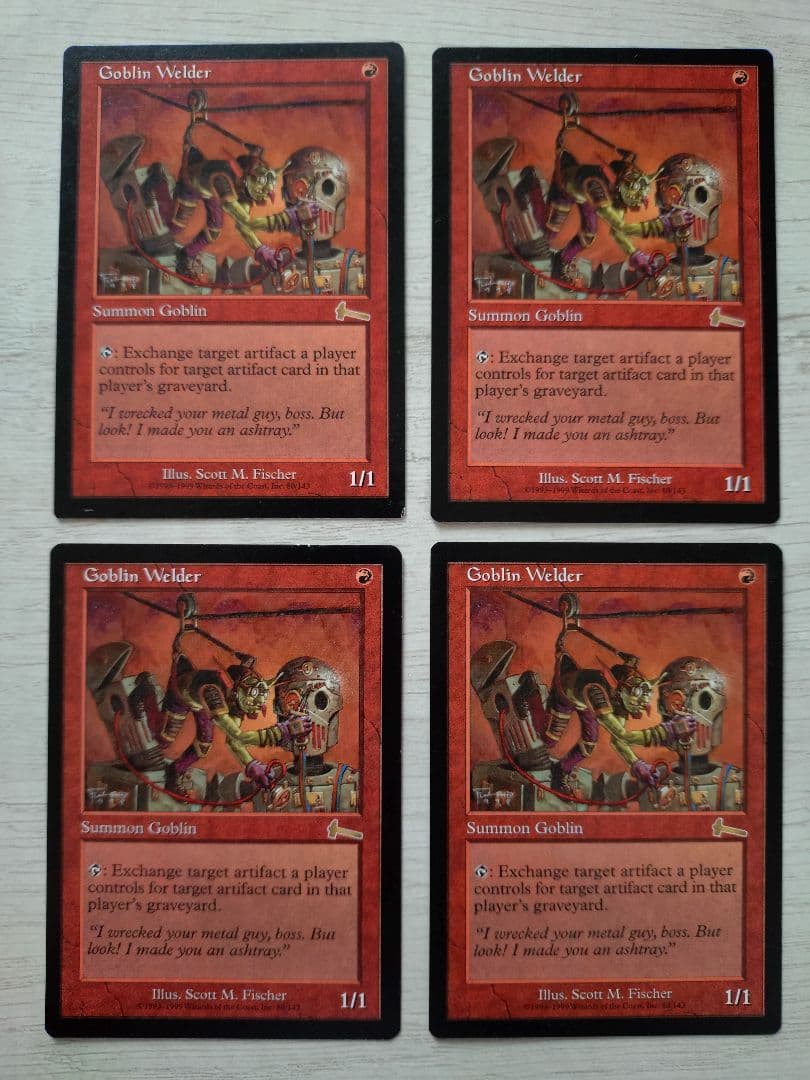 ゴブリンの溶接工 (英) 4枚