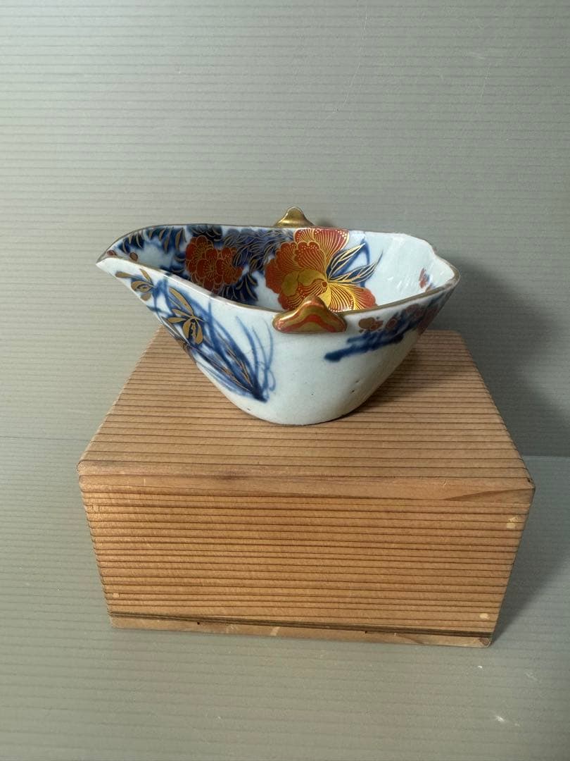 2341 九谷焼　湯冷し　茶海　時代物