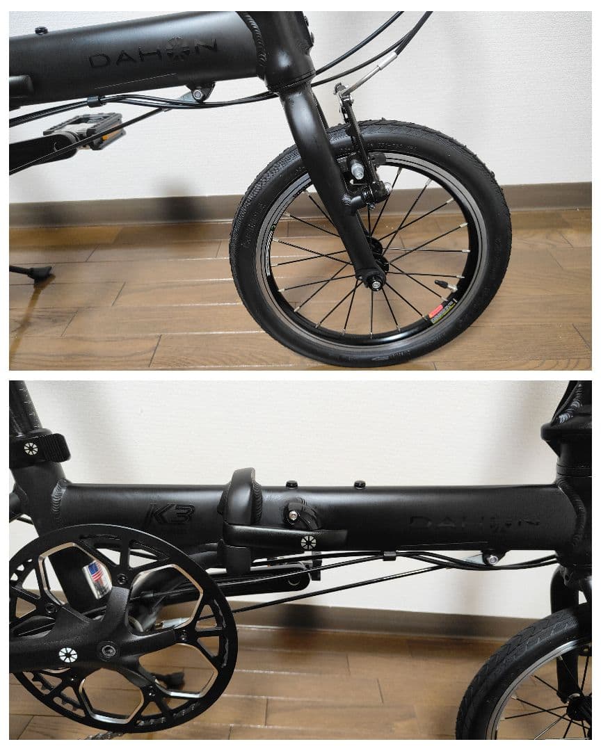 【極美品】DAHON K3 ダホン ケースリー マットブラック 限定車