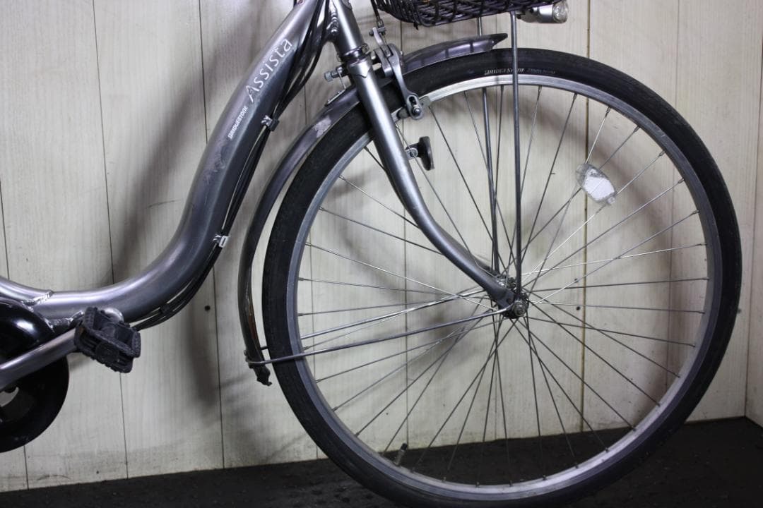 ブリヂストン アシスタベーシック A6B16 8.9AH 26型 SILVER