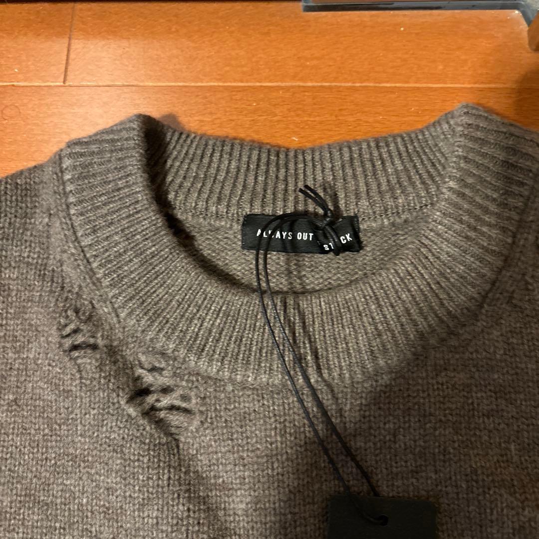 薬*@様 always out of stockのダメージニット