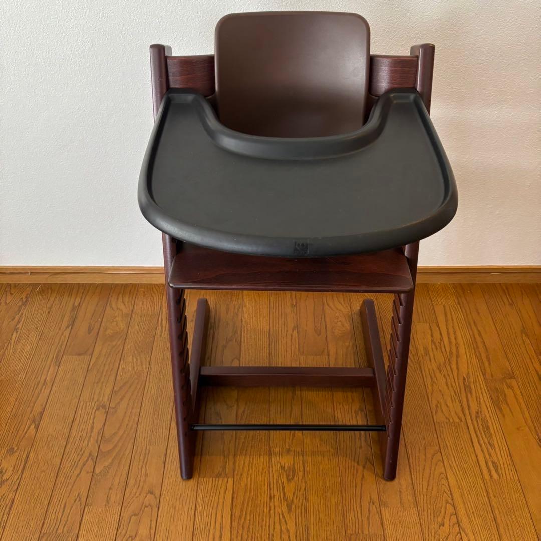 ＊美品＊ストッケ　トリップトラップ　ベビーチェア+ベビーセット+トレイ付き