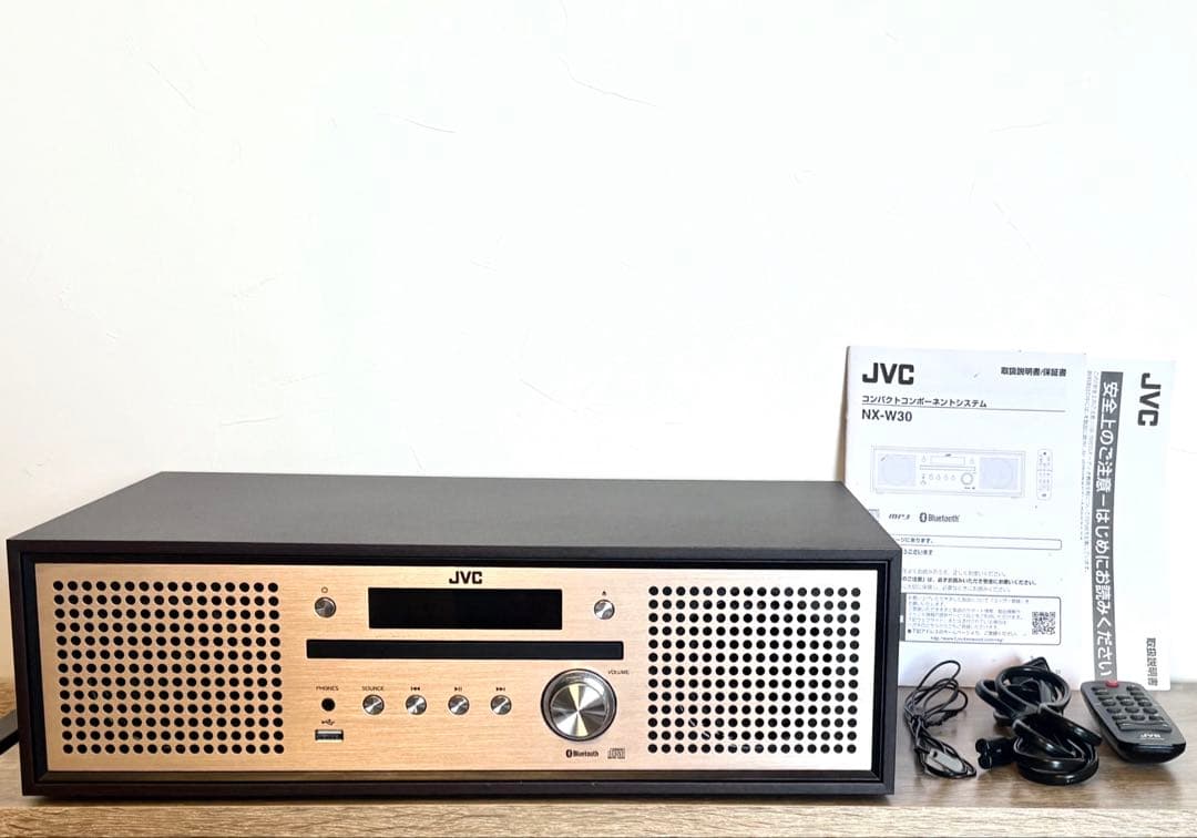 【美品】動作確認済み JVCコンパクトコンポーネントシステム NX-W30