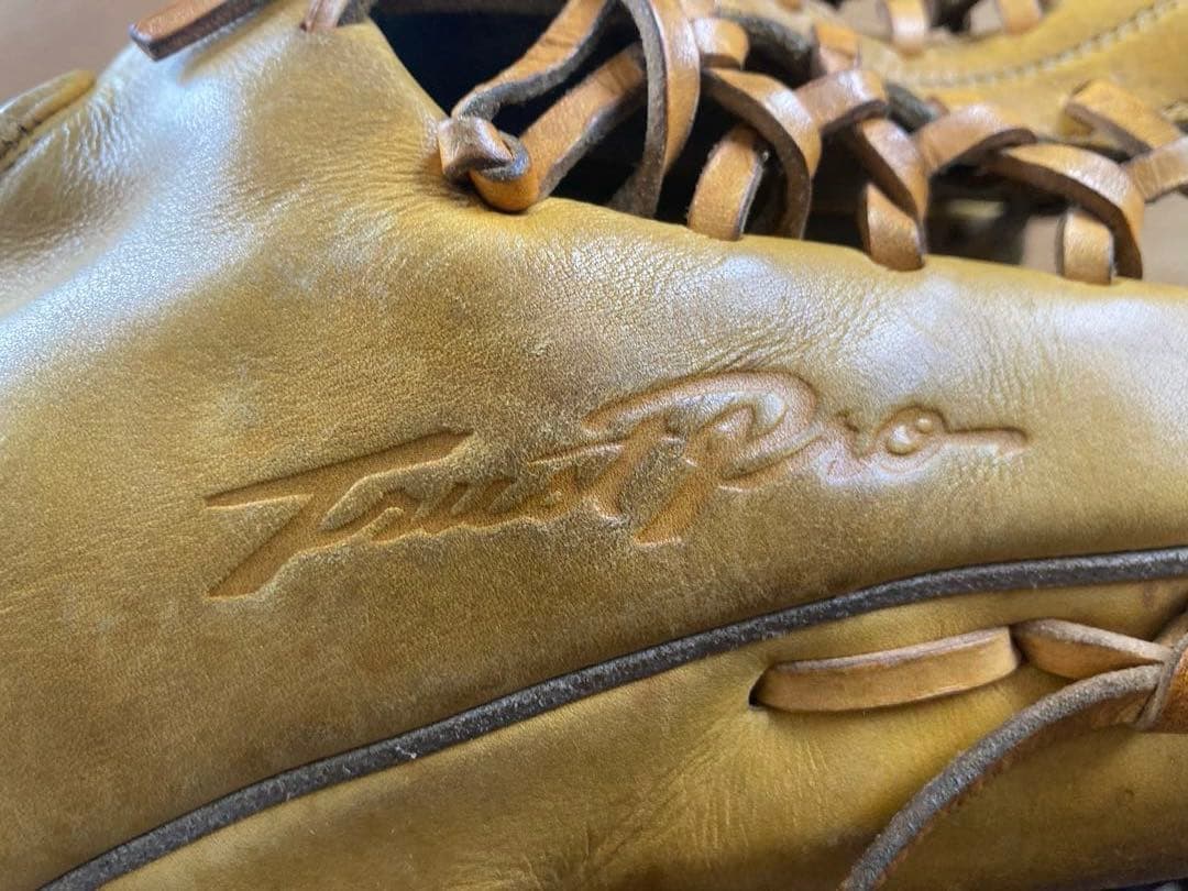 硬式グローブ【xanax】外野　黄色