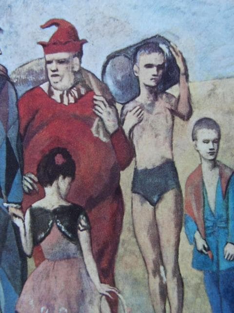 パブロ・ピカソ、Family of Saltinbanques