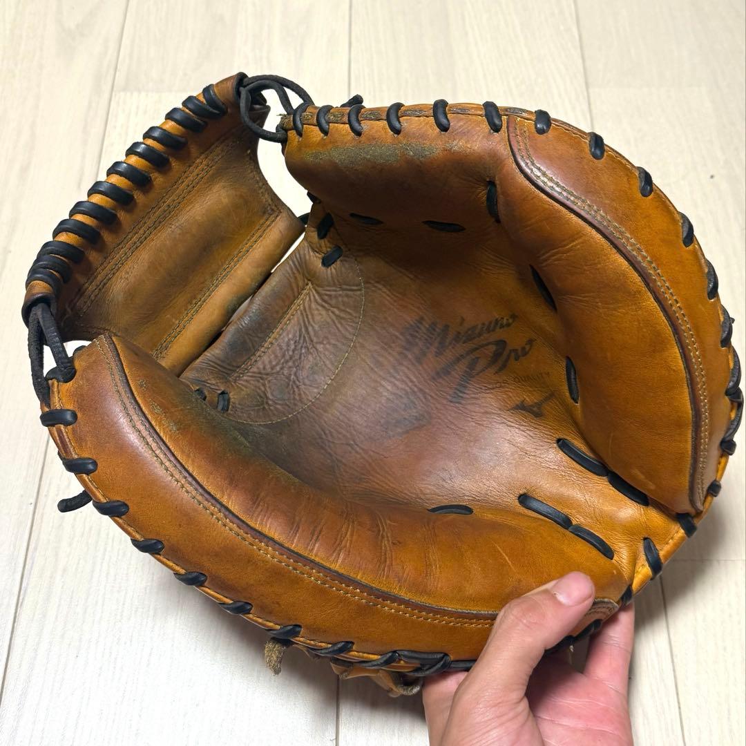 ミズノプロ硬式キャッチャーミット田村型クラフテッドエディション