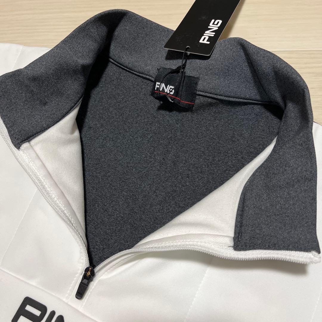 ピン PING 中綿 ハイネック エアーフレイク ゴルフ シャツ 冬