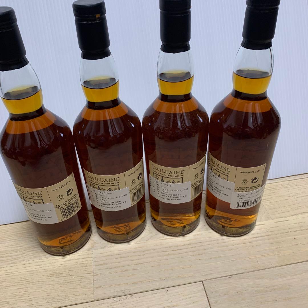 ダルユーイン16年ウイスキー 4本セット