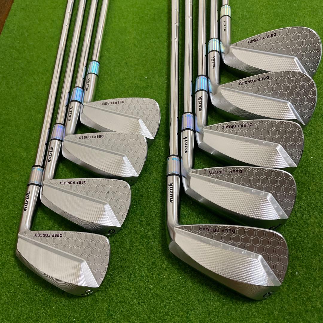 Muziik Deep Muscle Ⅱ ForgedIron Wedge 9本