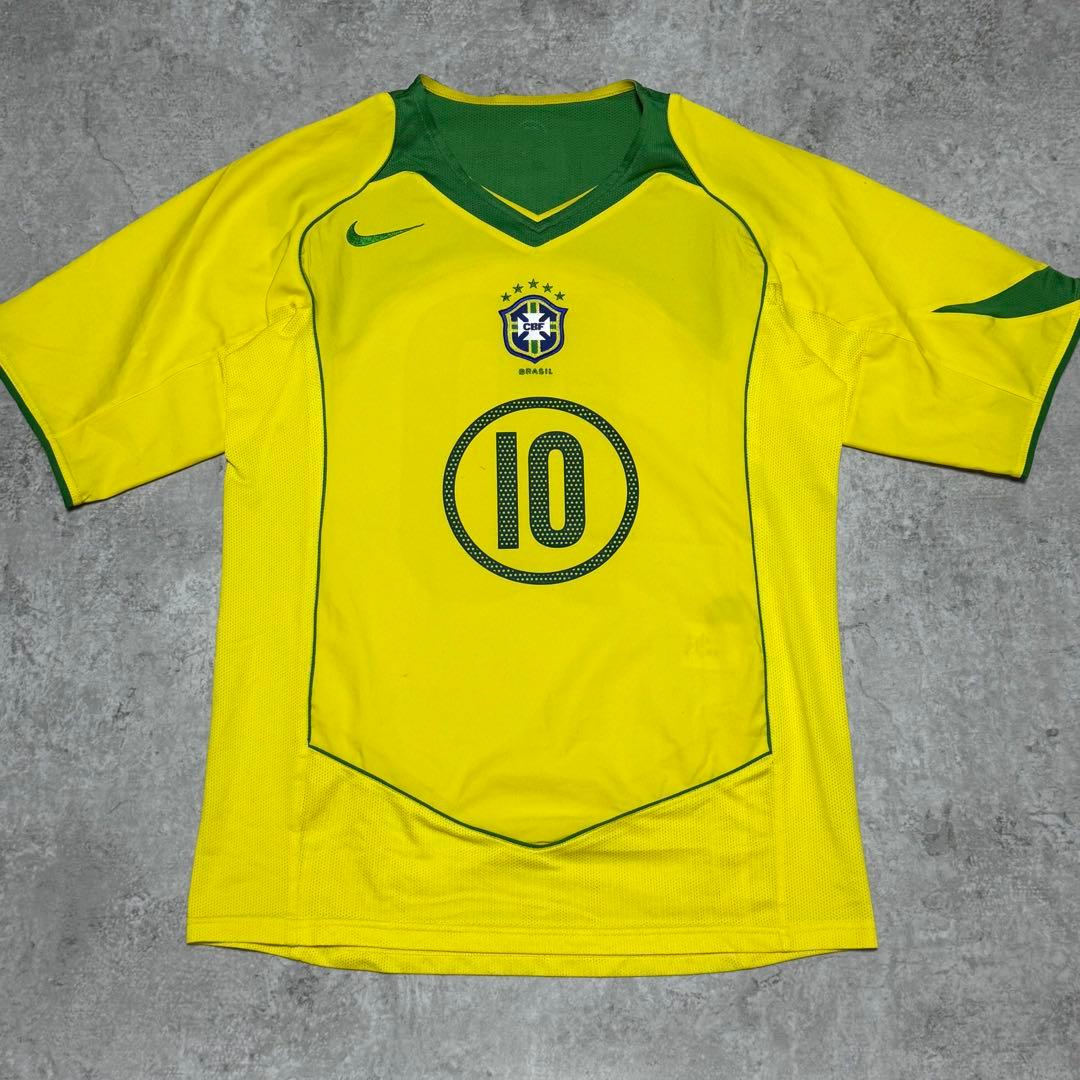ブラジル代表 2004 #10 ロナウジーニョ ユニフォーム