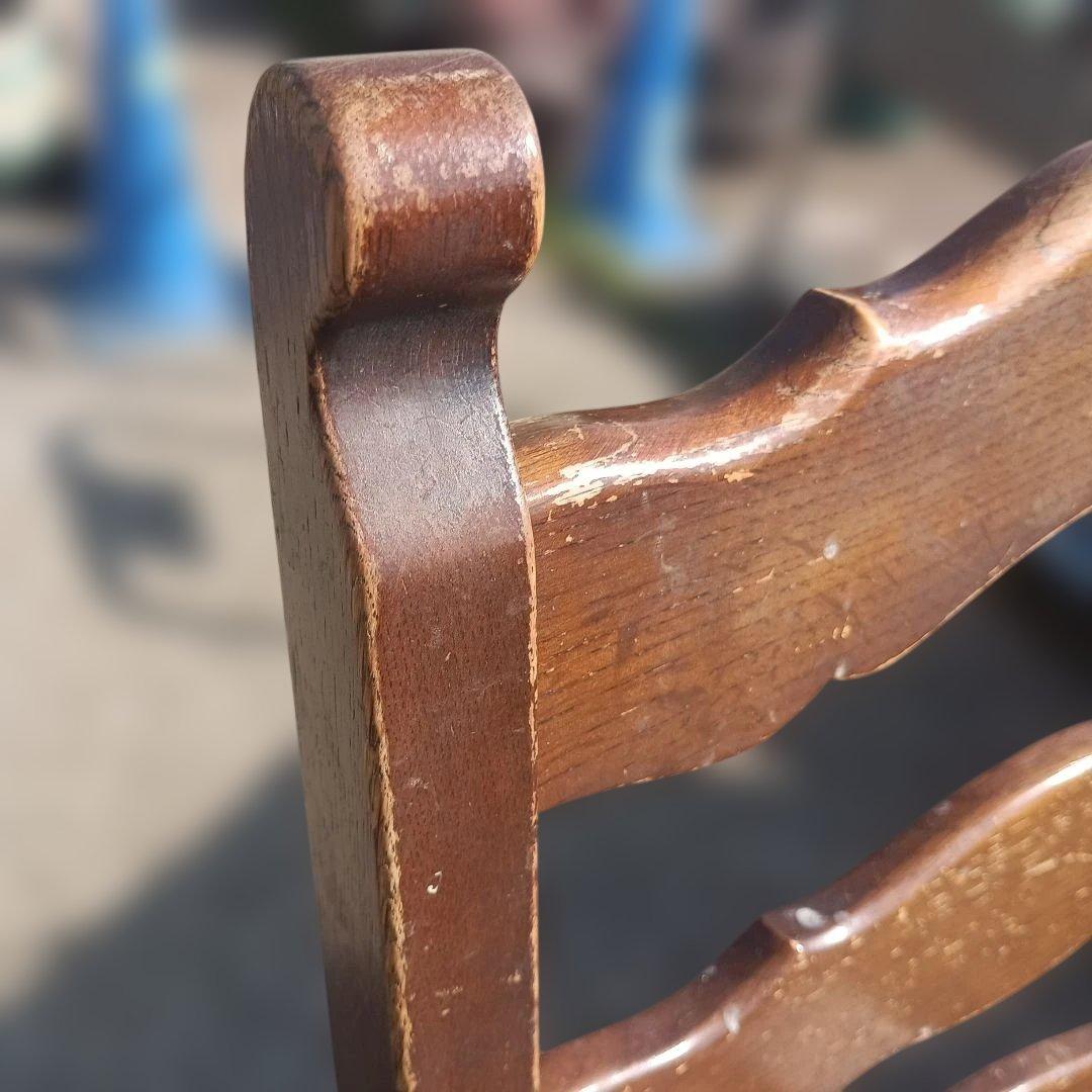 5112)横浜ダニエル　ヴィンテージチェア　ダイニングチェア　椅子