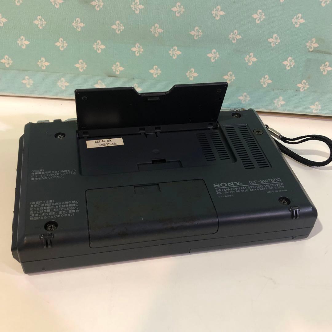 Sony BCLラジオ ICF-SW7600 ワールドバンドレシーバー 通電OK