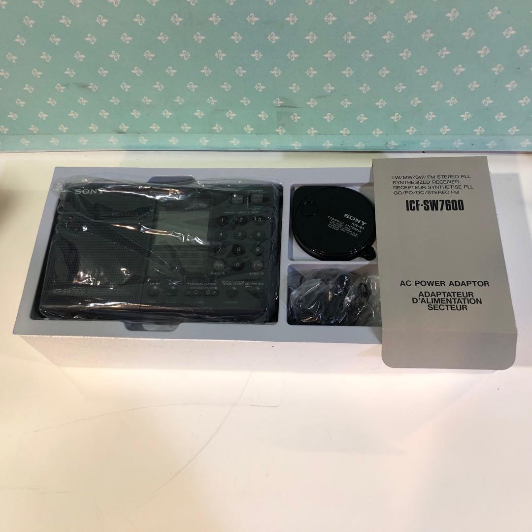 Sony BCLラジオ ICF-SW7600 ワールドバンドレシーバー 通電OK
