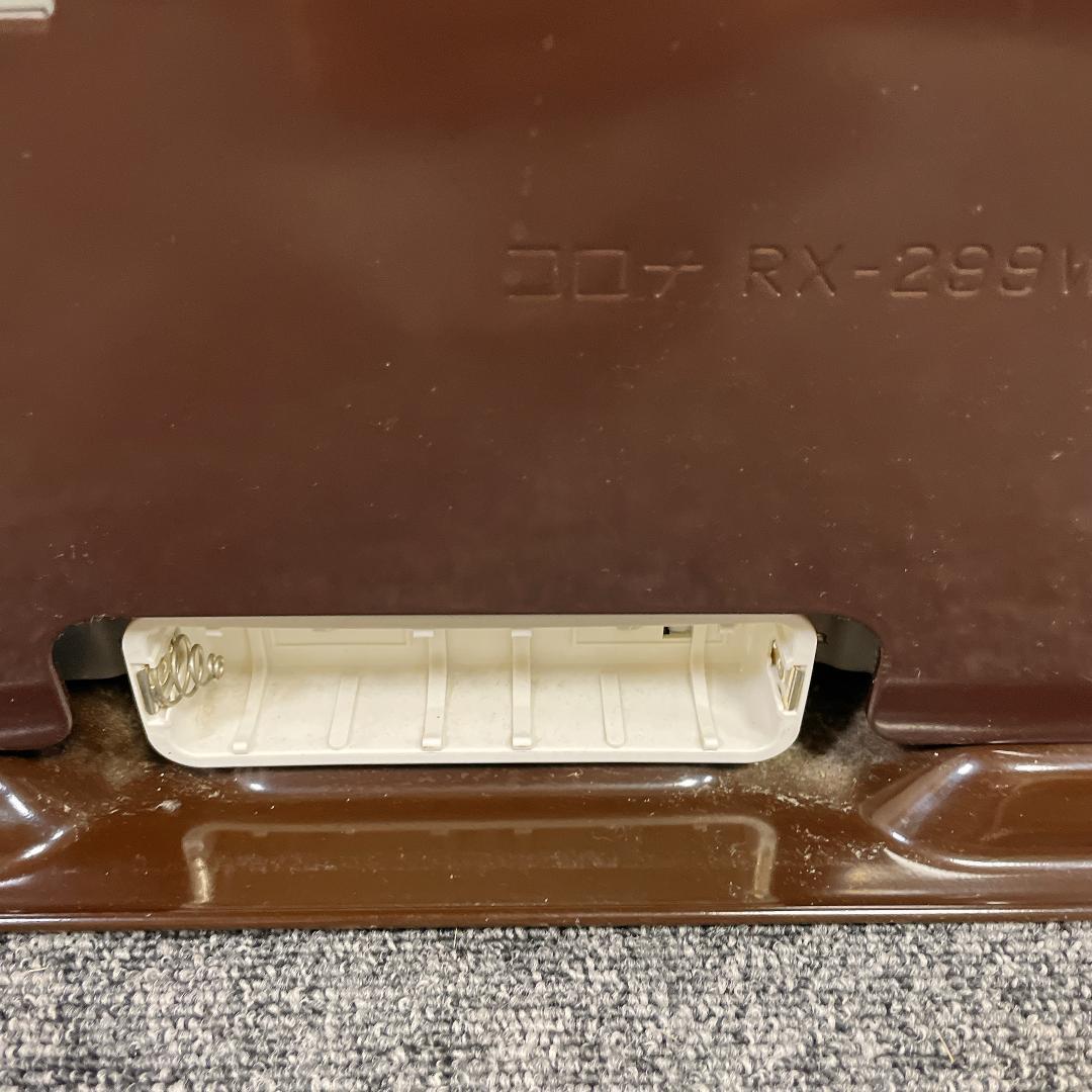 コロナ　石油ストーブ　RX-299WY　09年製　石油ファンヒーター