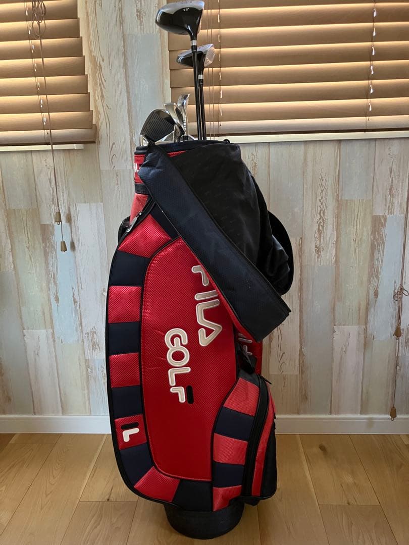 FILA ゴルフバッグ・キャディバッグ レディース　ハーフセット　初心者