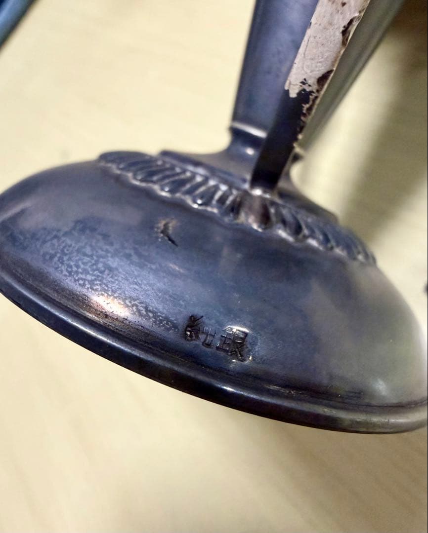 銀杯　銀製工芸品 315g