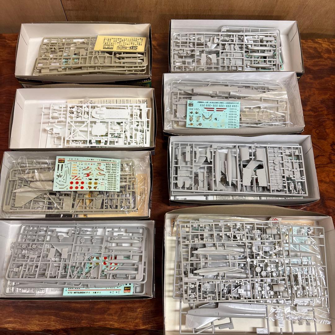 航空機自衛隊プラモデル8点セット 1/72 0124o100