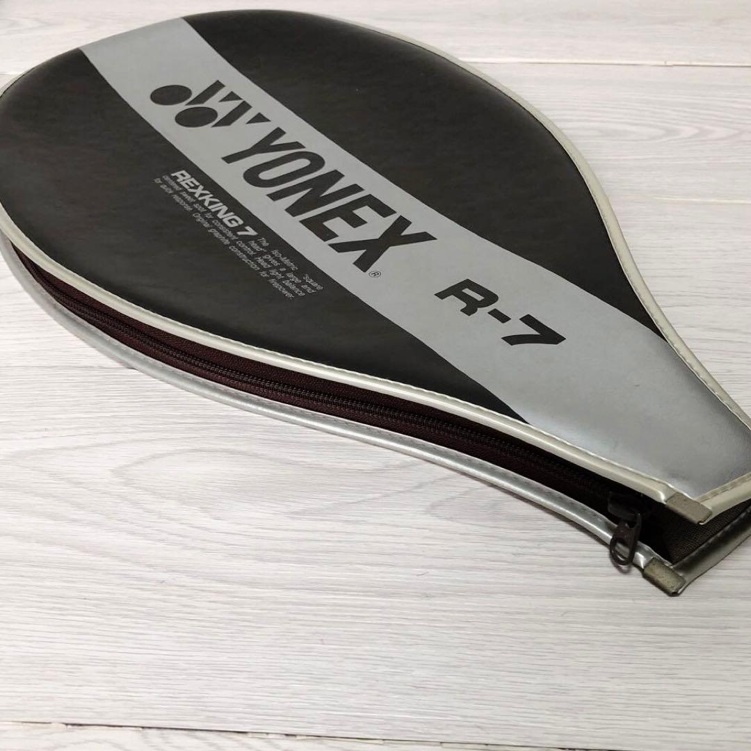 ヨネックス 硬式用テニスラケット カバー付き 日本製 美品中古 定価2万6千円