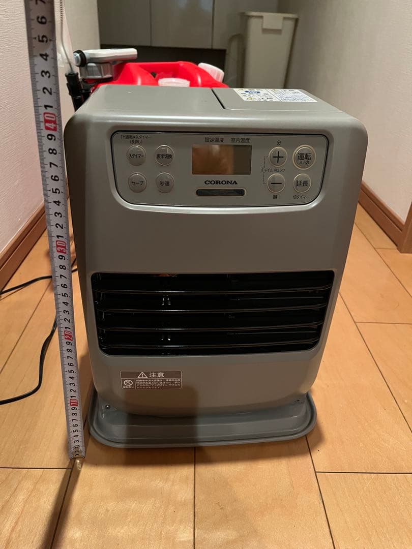 CORONA 石油ファンヒーター デジタル表示 3.6Lタンク、2025年製造品