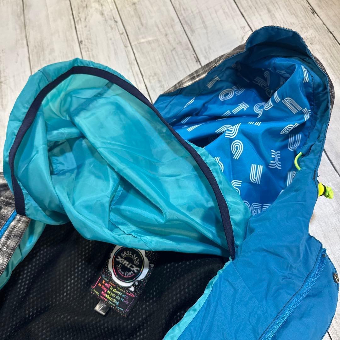 エクスニクス オールインワン つなぎ スキー スノボ スノー ウェア L