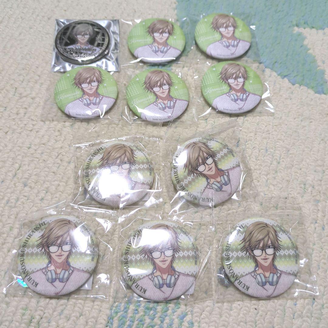 テニスの王子様 中国限定缶バッジ 暇光一隅 白石蔵ノ介