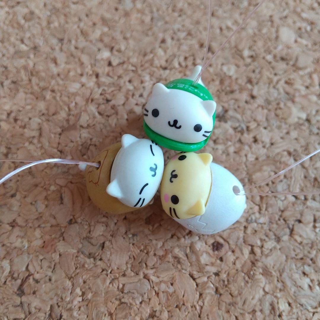 d*9様 にゃんにゃんにゃんこ キーチェーン 17個セット