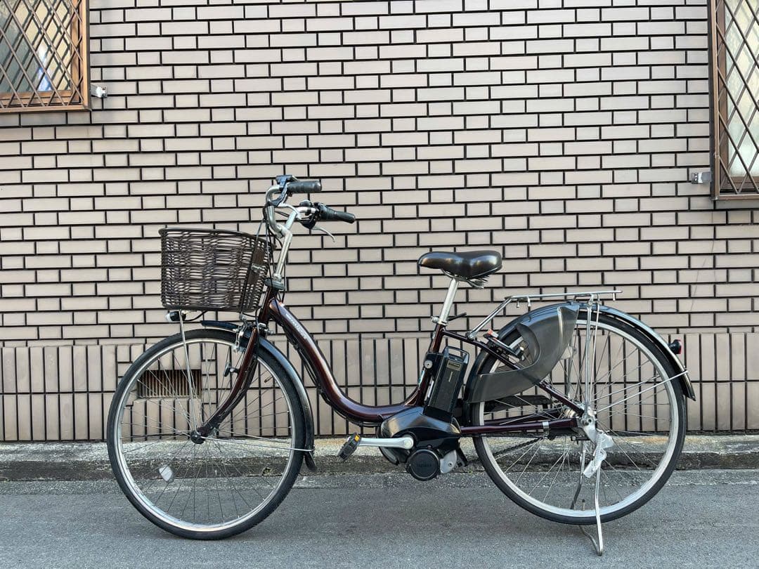 Yamaha 12.3Ah電動アシスト自転車 26AYNA68