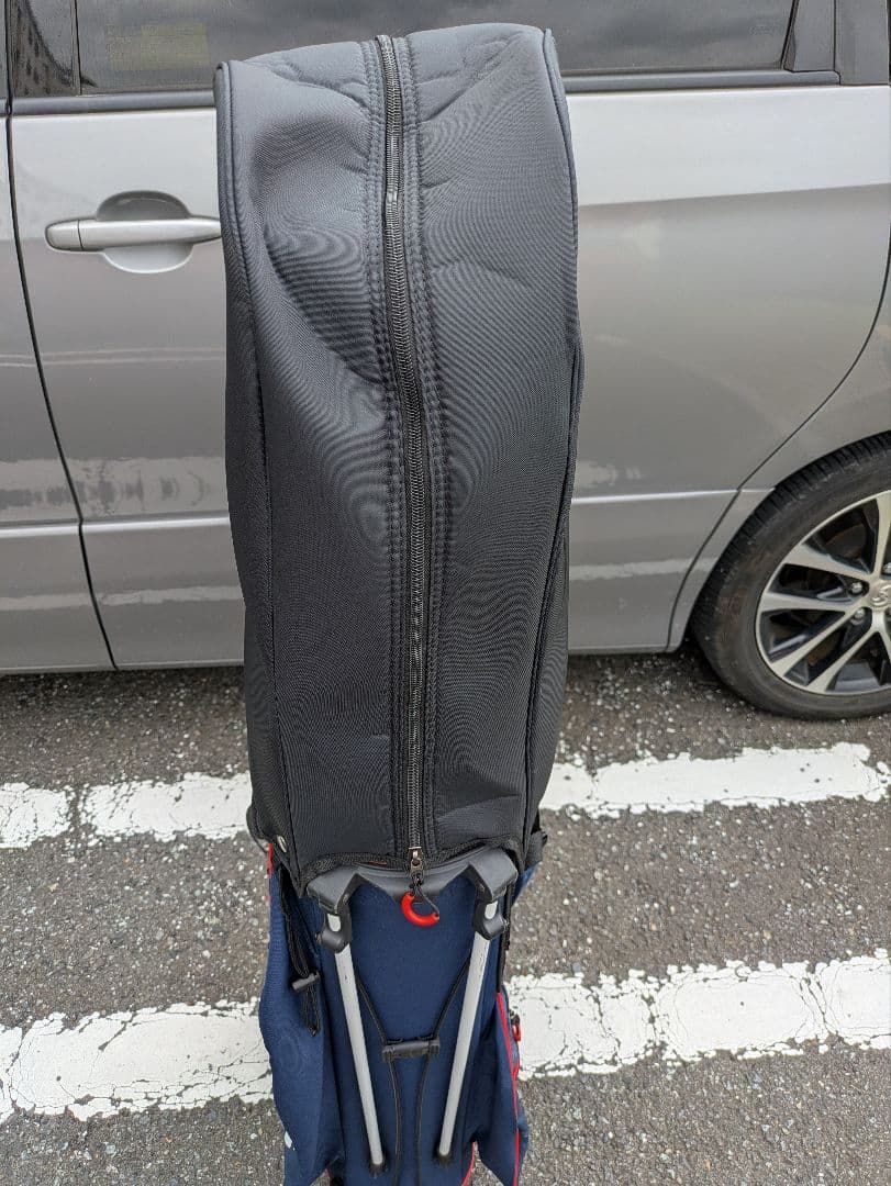 TaylorMade スタンドキャディバッグ ネイビー/レッド