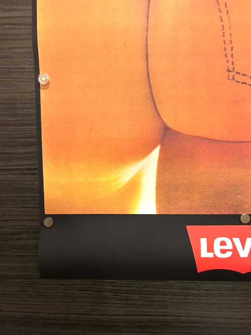 リーバイス LEVIS ビンテージ ポスター 広告 1971年