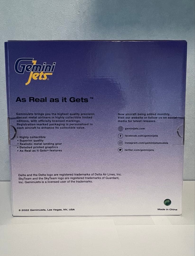 あゆGemini jets 1/200 デルタ航空 Team USA