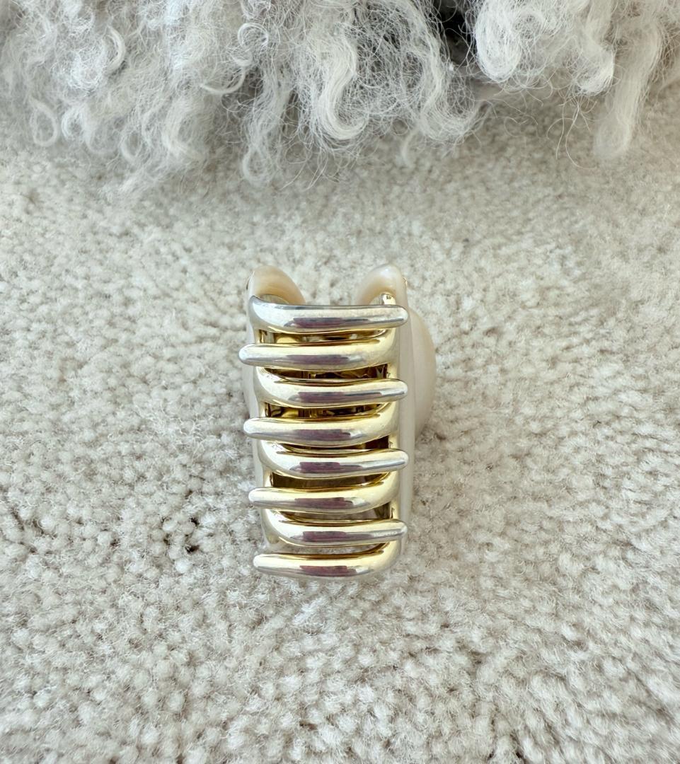 acca アッカ ヘアクリップ L・Sセット ベージュ ティアラクィーン