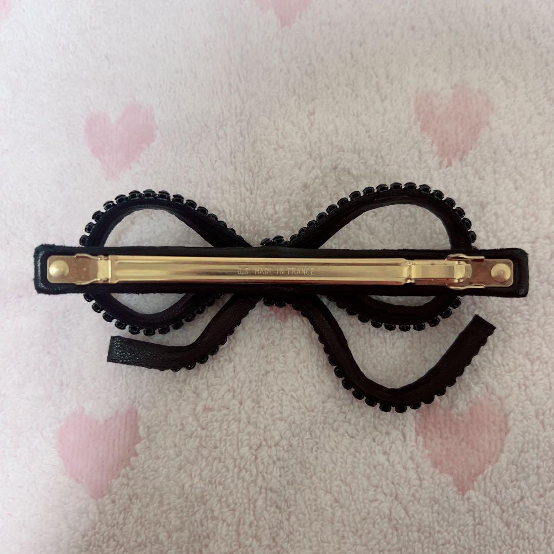 【新品/自宅保管】acca アッカ アンジェラ ブリジット ロングバレッタ 黒