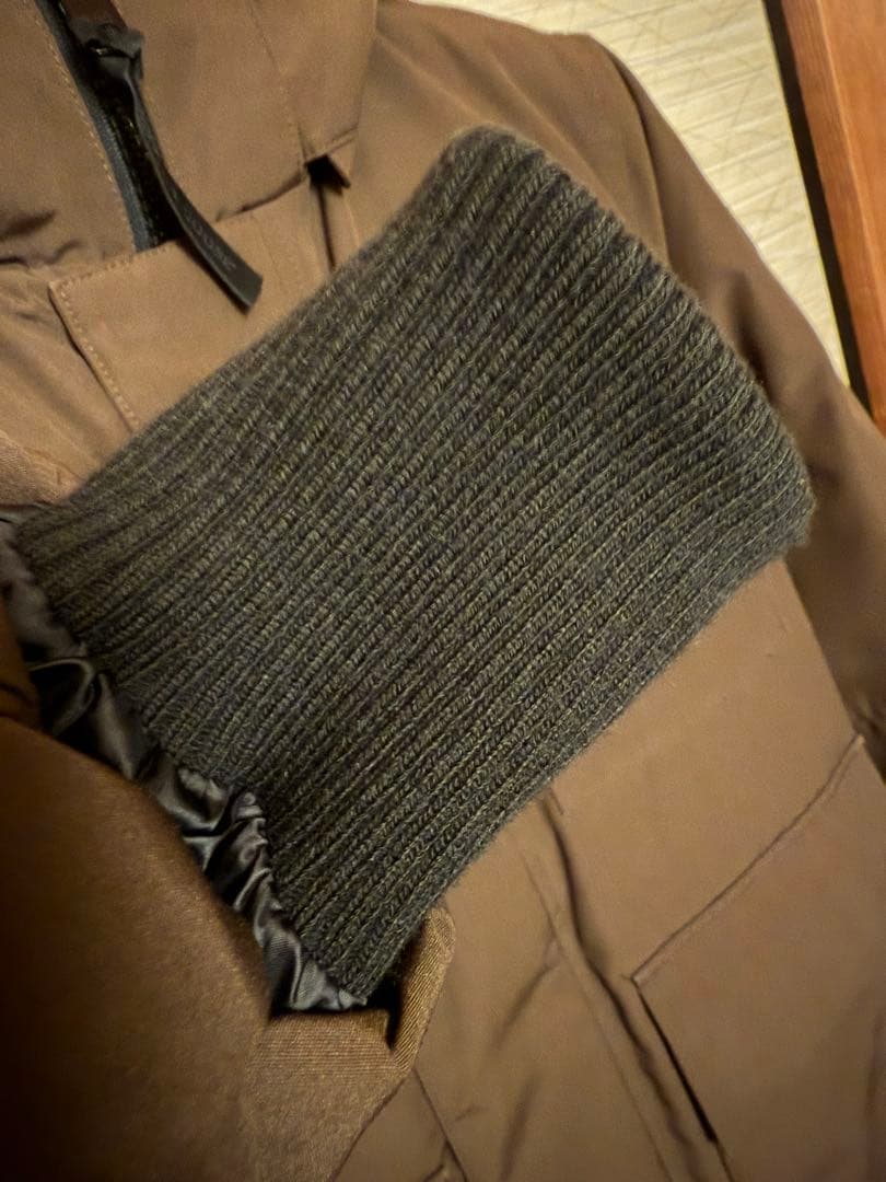 カナダグース  メイトランド ブラックレーベル希少ブラウン