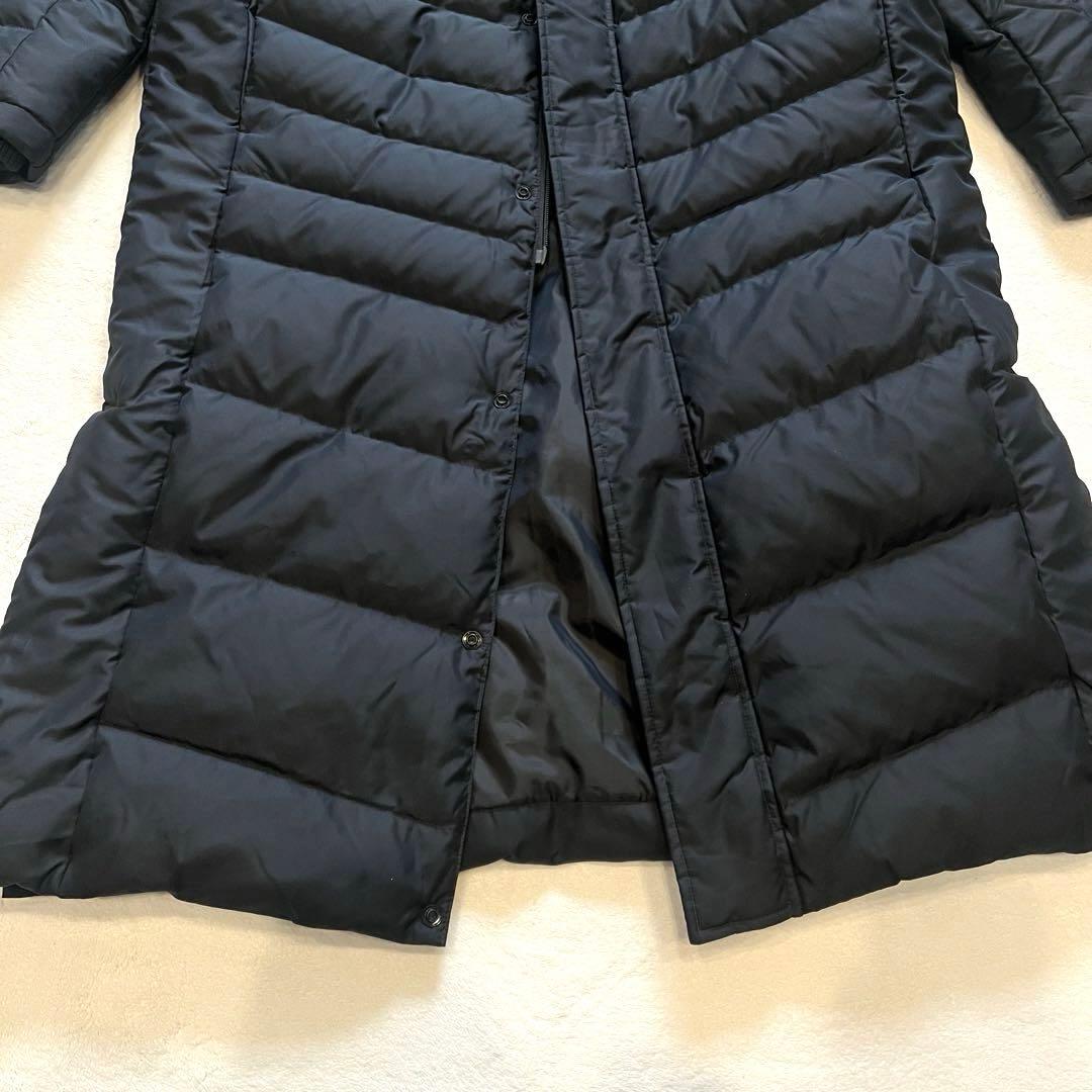 極美品★極暖ダウン90%フェザー10% M ミズノ　ダウンコート ベンチコート黒