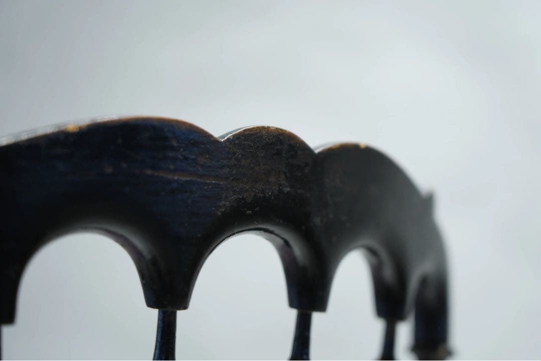 リバティ　フランス　アンティーク　チェア　ビンテージ　ナポレオンチェア　古木