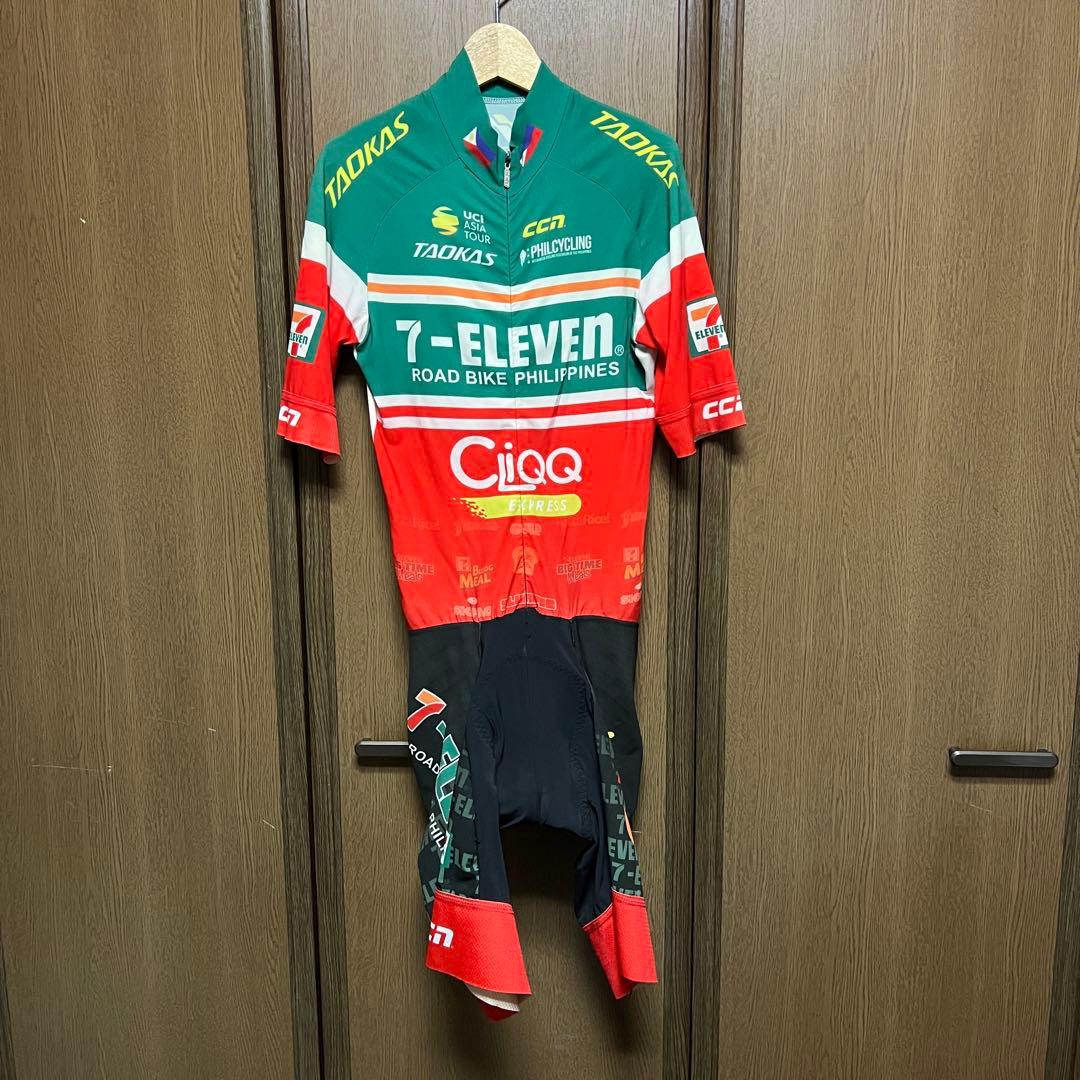 7-Eleven セブンイレブン　サイクルジャージ　ワンピース