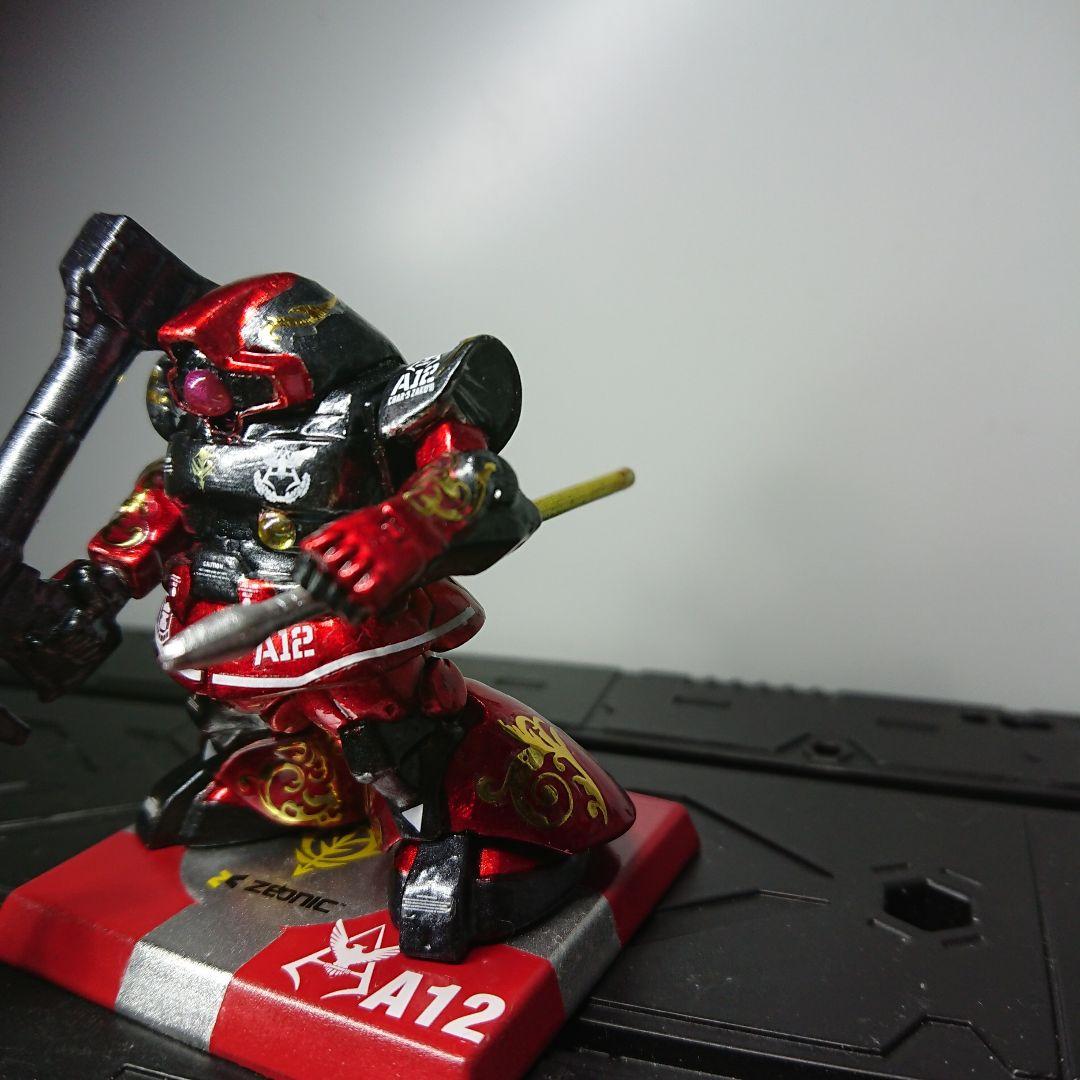 ガンダムコンバージ シャア専用 リックドム メタリックリペイント