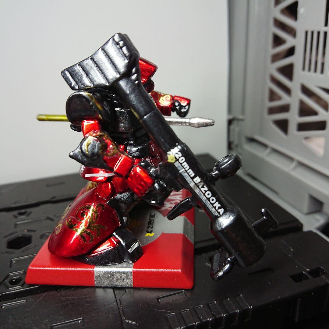 ガンダムコンバージ シャア専用 リックドム メタリックリペイント