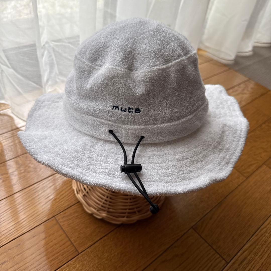ムータ　muta バケットハット ホワイト　美品　未使用