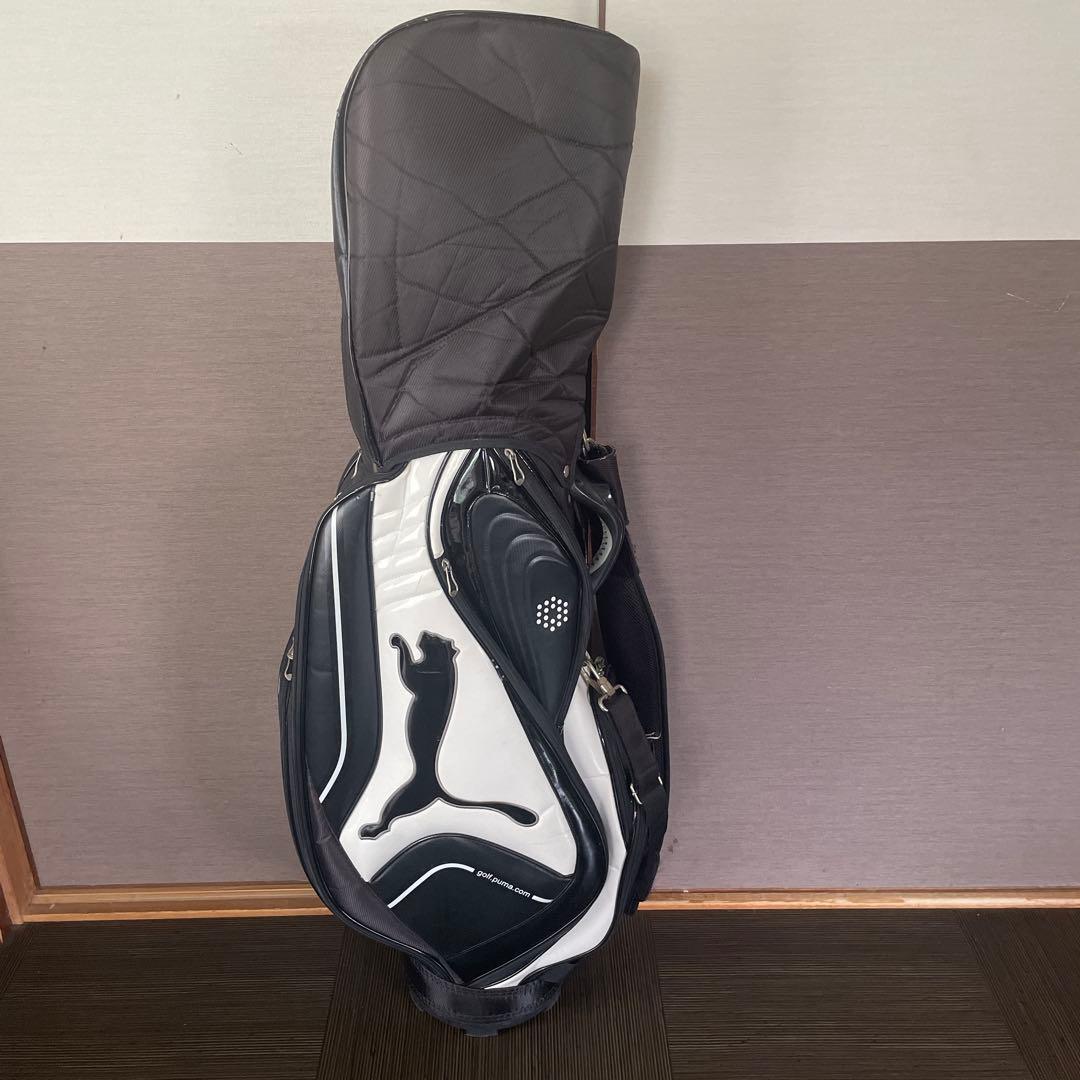 【早い者勝ち】PUMA ゴルフバッグ・キャディバッグ ホワイト/ブラック
