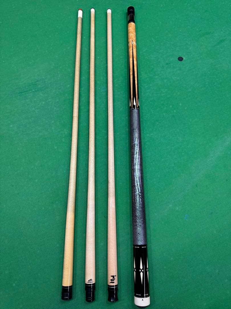 ビリヤードカスタムキュー　ビルマクダニエル