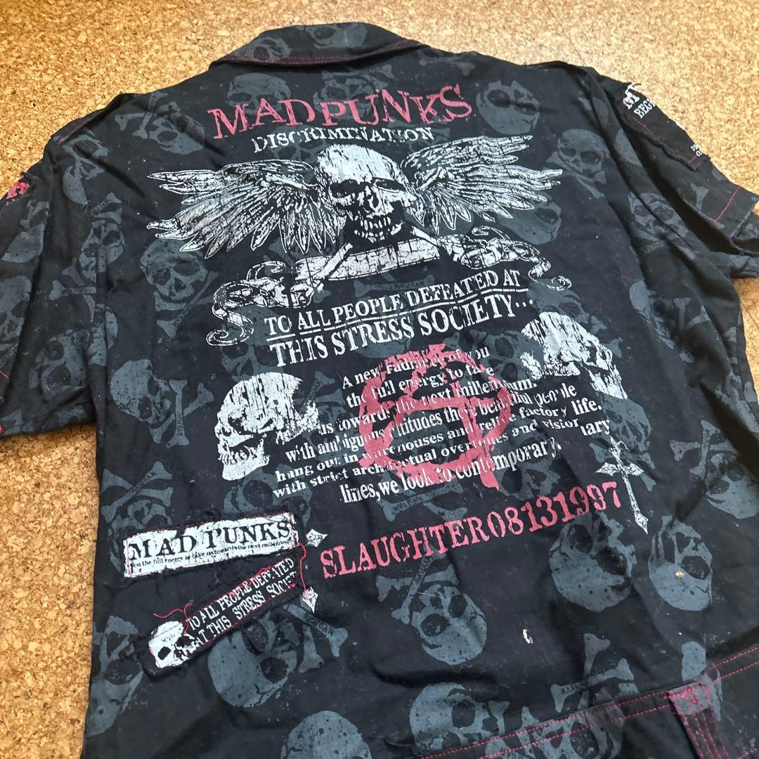 MAD PUNKS スカル ゴスロリドクロ ⭐︎ Lサイズ