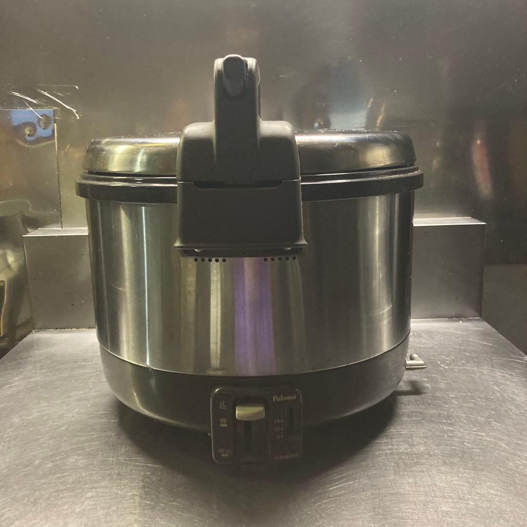 ★保温機能付き★説明書ありPaloma ガス炊飯器 シルバー