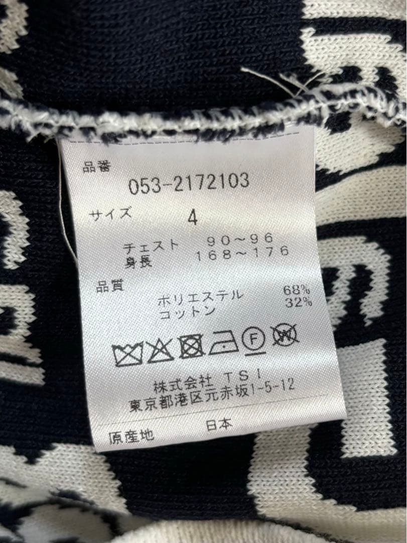 パーリーゲイツ　ジップアップニット　4