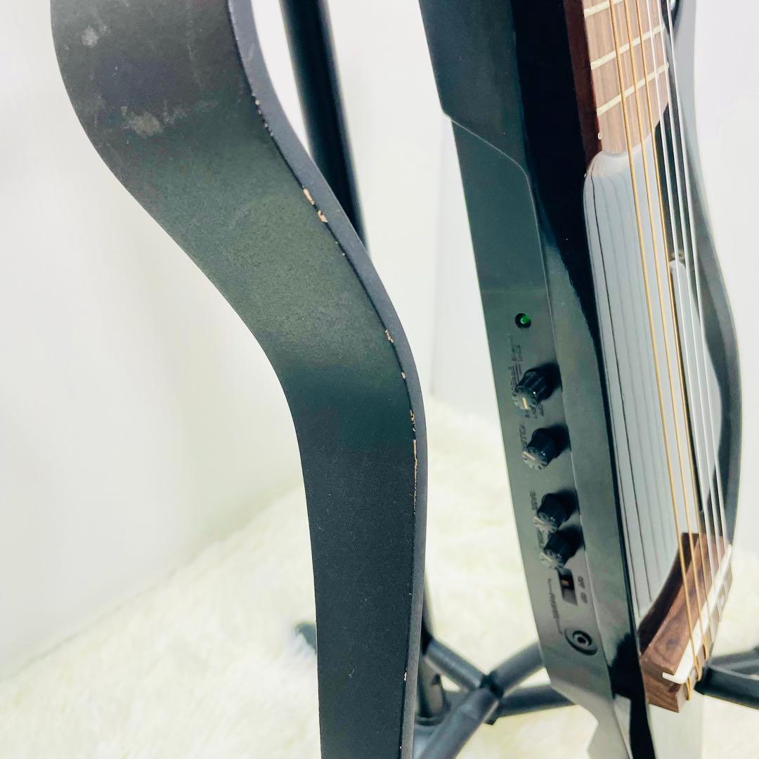 超美品　YAMAHA サイレントギター　SLG110N ブラック　ヤマハ