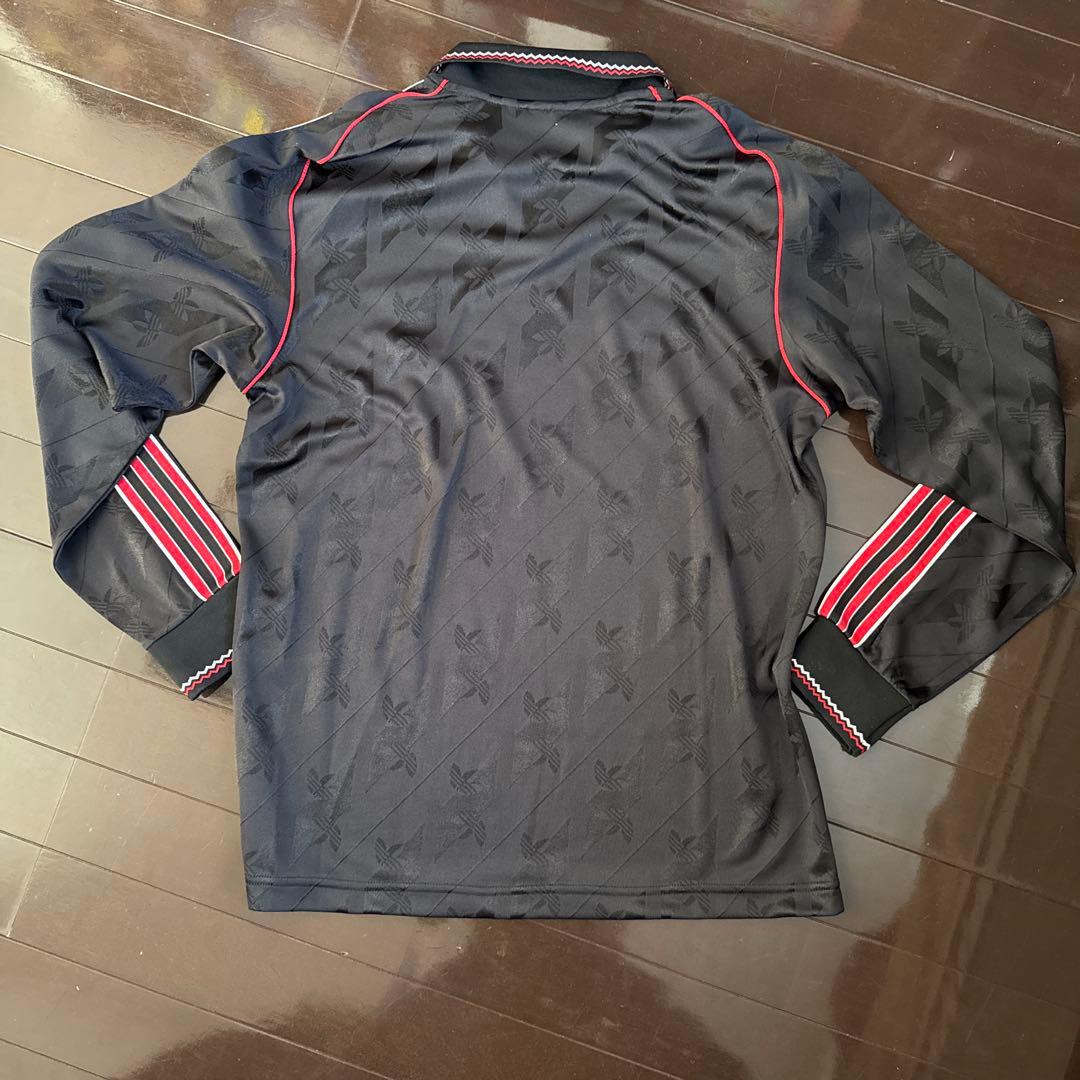 adidas ブラック 長袖 マンチェスターユナイテッド M